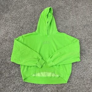 GAP Lime Green Pullover Hoodie
